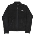 THE NORTH FACE Womens Black Fleece Jacket M Polyester Blend Zip Outdoor Casual