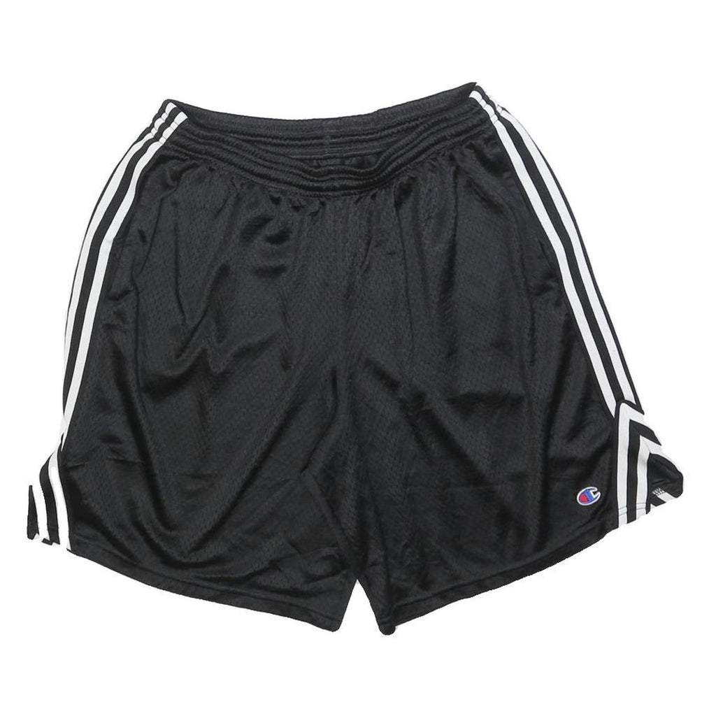 CHAMPION Mens Shorts Black Sports Casual L W32 Basketball Gym Athletic