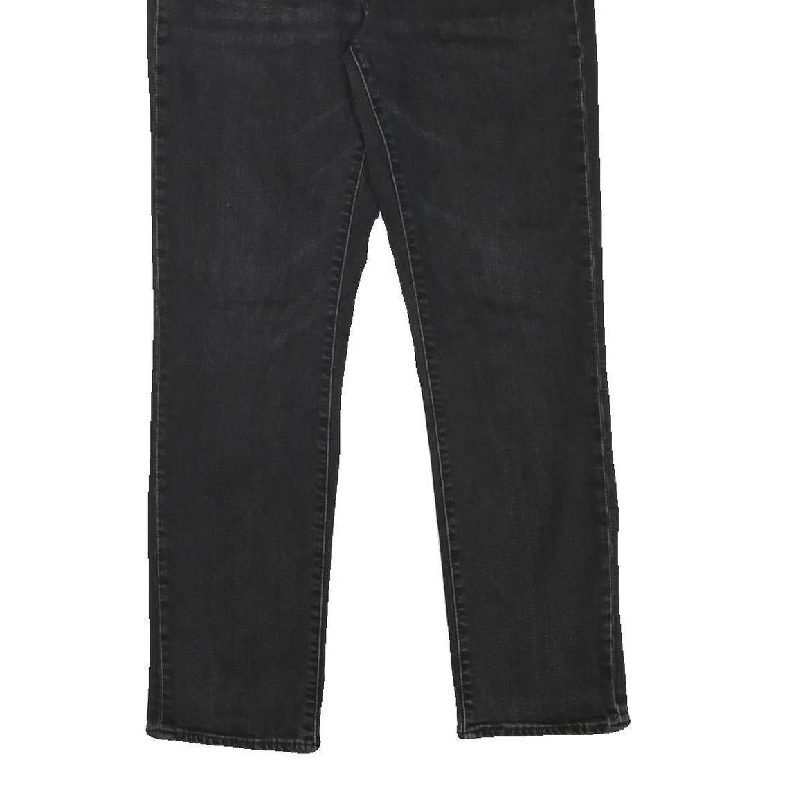 LEVI'S 511 BIG E Mens Jeans Black Slim Skinny Denim Medium W33 L29 Zip