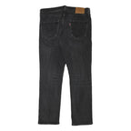 LEVI'S 511 BIG E Mens Jeans Black Slim Skinny Denim Medium W33 L29 Zip
