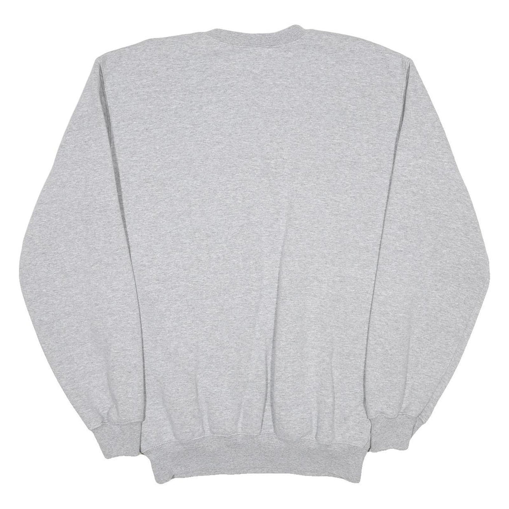 CARHARTT Mens Grey Cotton Blend Crew Neck Sweatshirt S Workwear Casual
