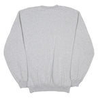 CARHARTT Mens Grey Cotton Blend Crew Neck Sweatshirt S Workwear Casual