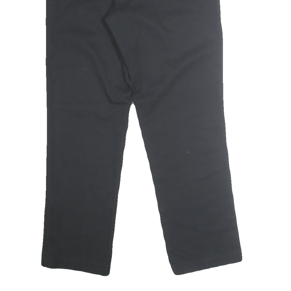 DICKIES Mens Regular Fit Black Polyester Blend Trousers W32 L30 Workwear Zip
