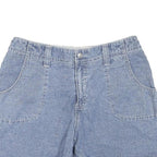LEVI'S Womens Blue Denim Casual Shorts UK 8 W30 Cotton Blend Classic Fit