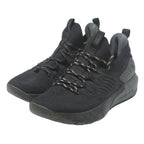 UNDER ARMOUR Project Rock 4 Mens Running Trainers Black & Grey Synthetic UK 8.5