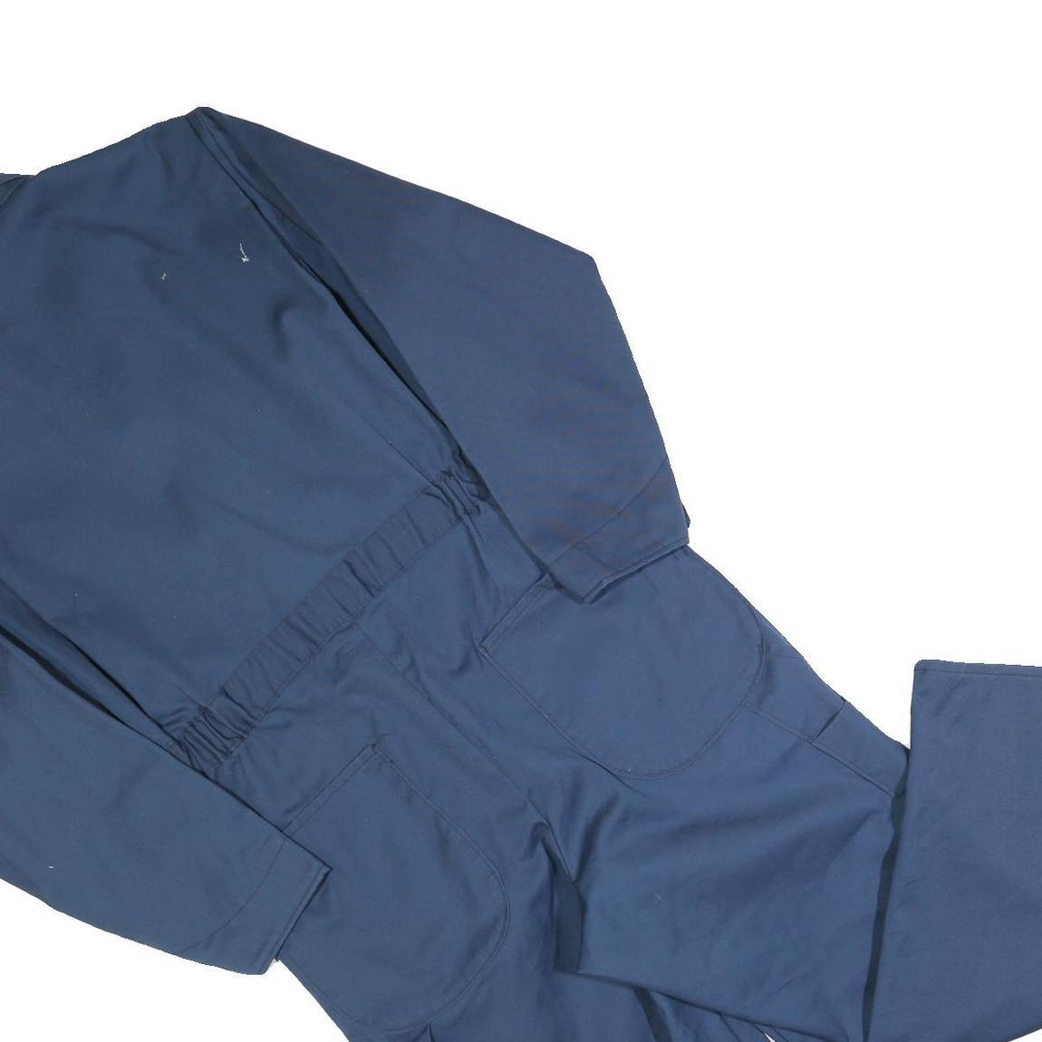 BIG MAC Mens Blue Dungarees Regular Fit Cotton Blend S W34 L28 Workwear Utility