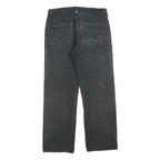 LEVI'S 501 Mens Black Regular Straight Denim Medium W30 L27 Classic Fit Jeans