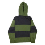 LEVI'S Button Neck Mens Green Hoodie M