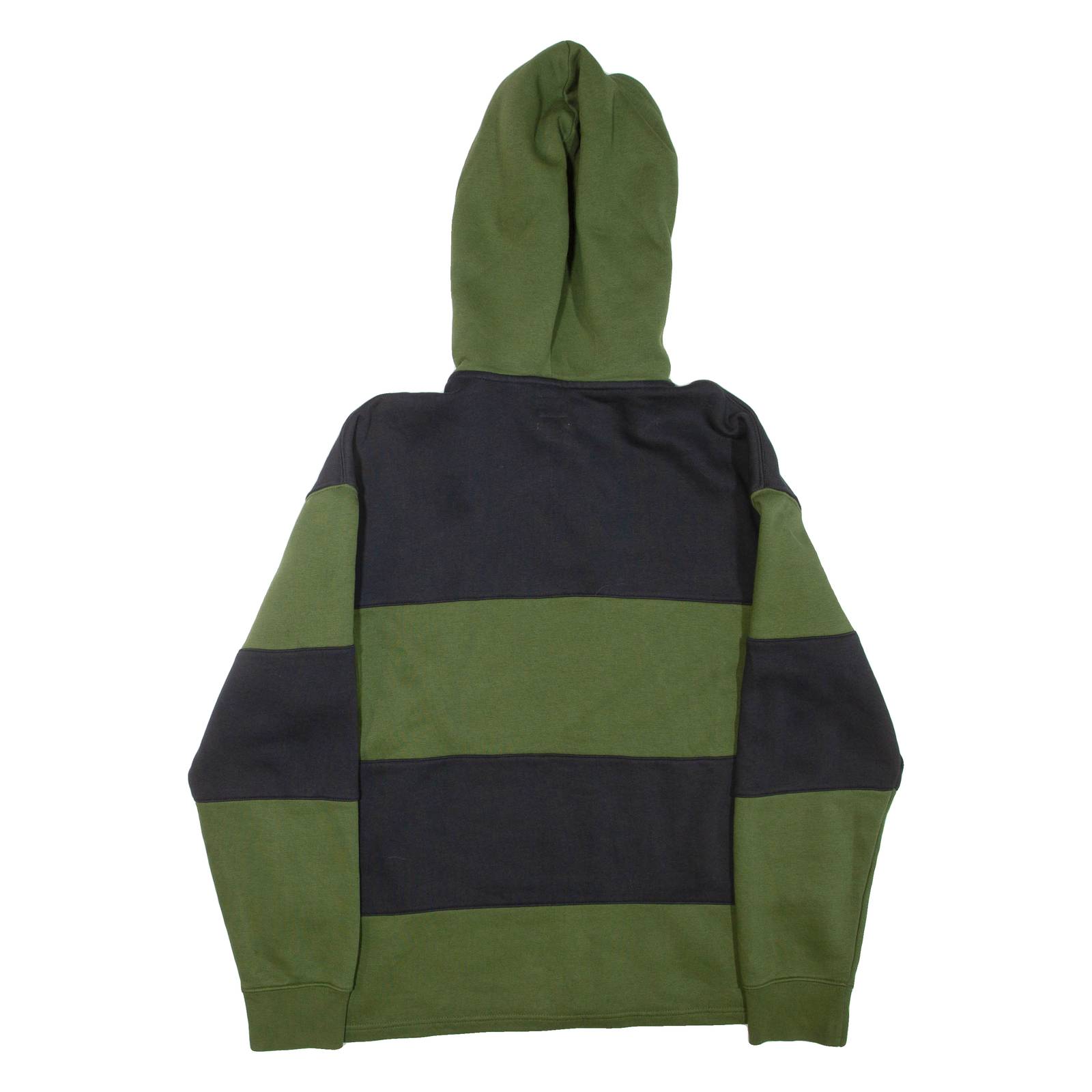 LEVI'S Button Neck Mens Green Hoodie M