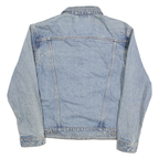 LEVI'S Womens Blue Denim Jacket S Cotton Classic Button Front Casual