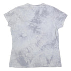 THE MOUNTAIN Womens Grey Graphic T-Shirt L Short Sleeve Crew Neck Cotton