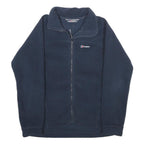 BERGHAUS Womens Navy Blue Jacket M Polyester Fleece Outdoor Zip Up