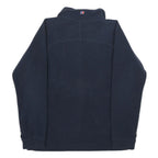 BERGHAUS Womens Navy Blue Jacket M Polyester Fleece Outdoor Zip Up