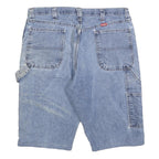 WRANGLER Mens Denim Blue Casual Shorts XL W38 Workwear Cotton Blend