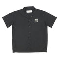 DICKIES Mens Black Shirt M Cotton Blend Workwear Casual Short Sleeve