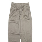 KIKADA Mens Trousers Beige Relaxed Straight W28 L31
