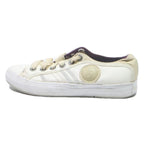 DIESEL Womens Casual Synthetic Low Top Trainers White Cream UK 3 Comfortable