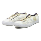 DIESEL Womens Casual Synthetic Low Top Trainers White Cream UK 3 Comfortable