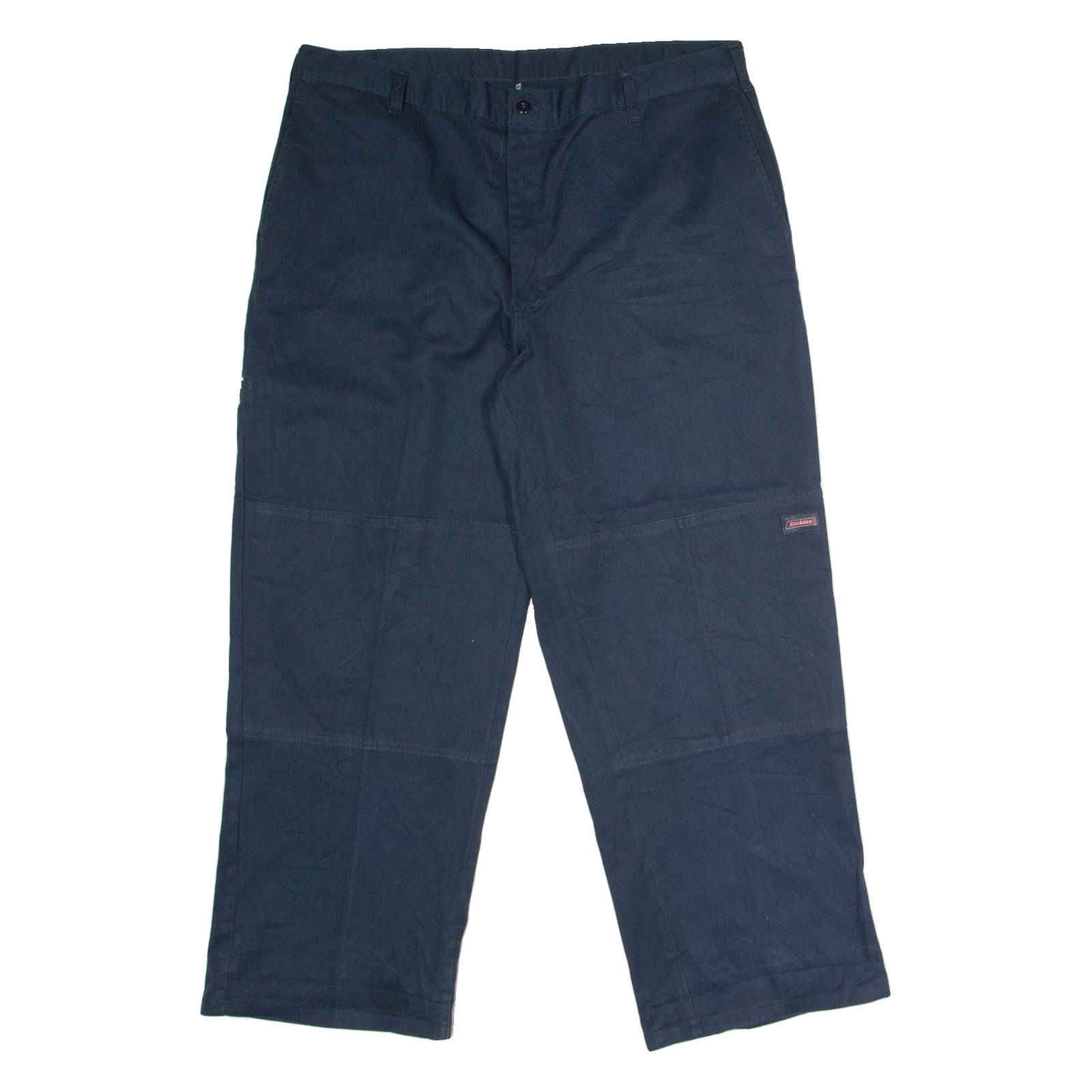 DICKIES Workwear Mens Trousers Blue Regular Straight W40 L28