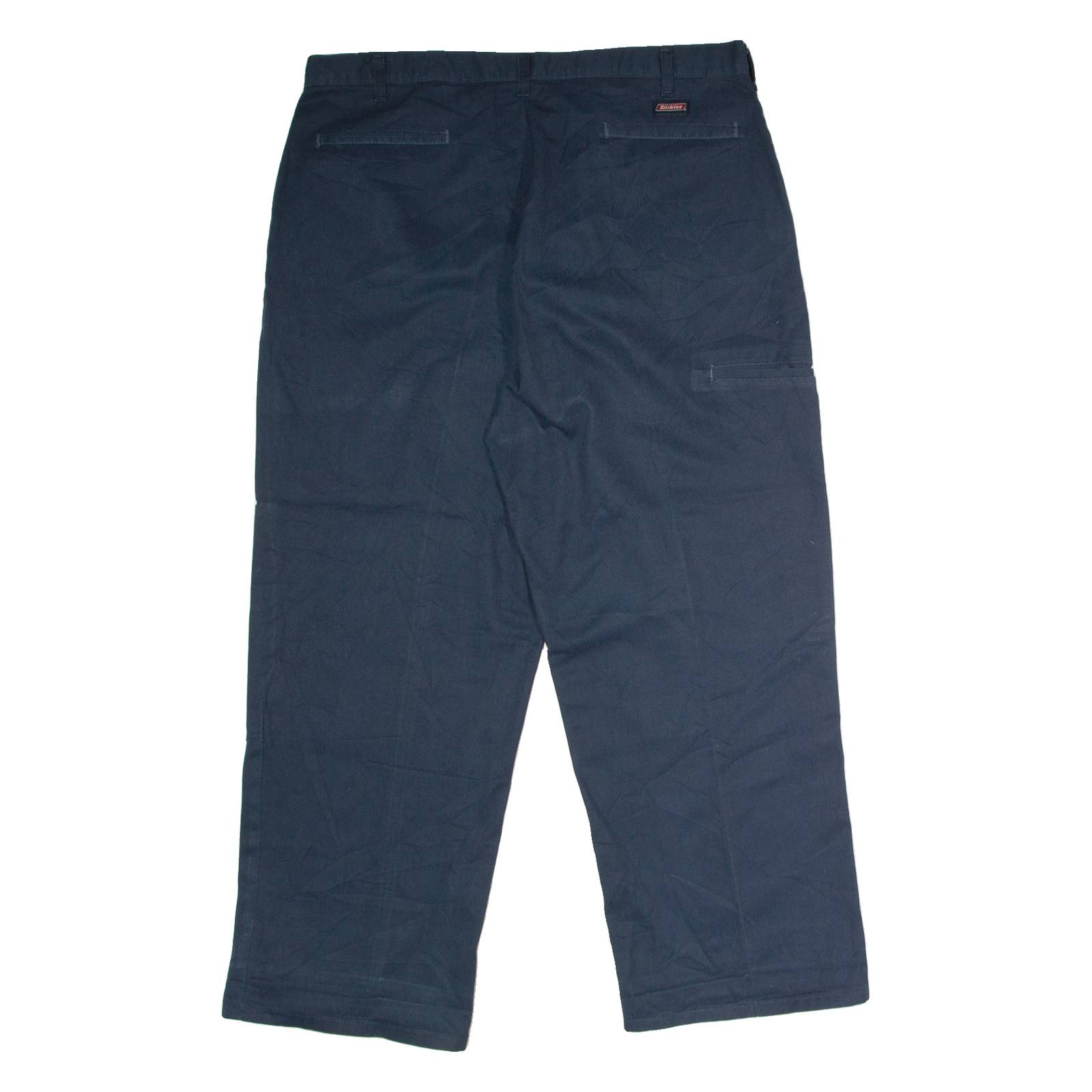DICKIES Workwear Mens Trousers Blue Regular Straight W40 L28