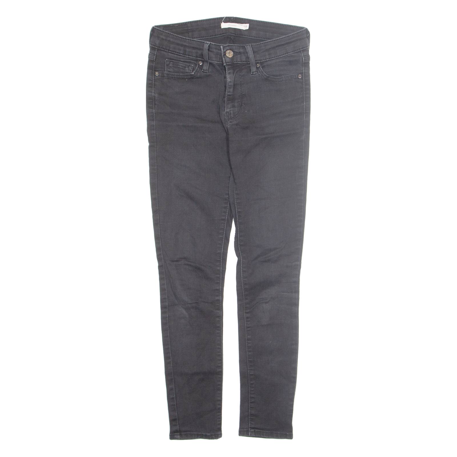 LEVI'S 711 Skinny Womens Jeans Black Regular Skinny W25 L25