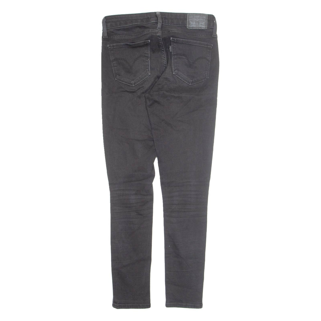 LEVI'S 711 Skinny Womens Jeans Black Regular Skinny W25 L25