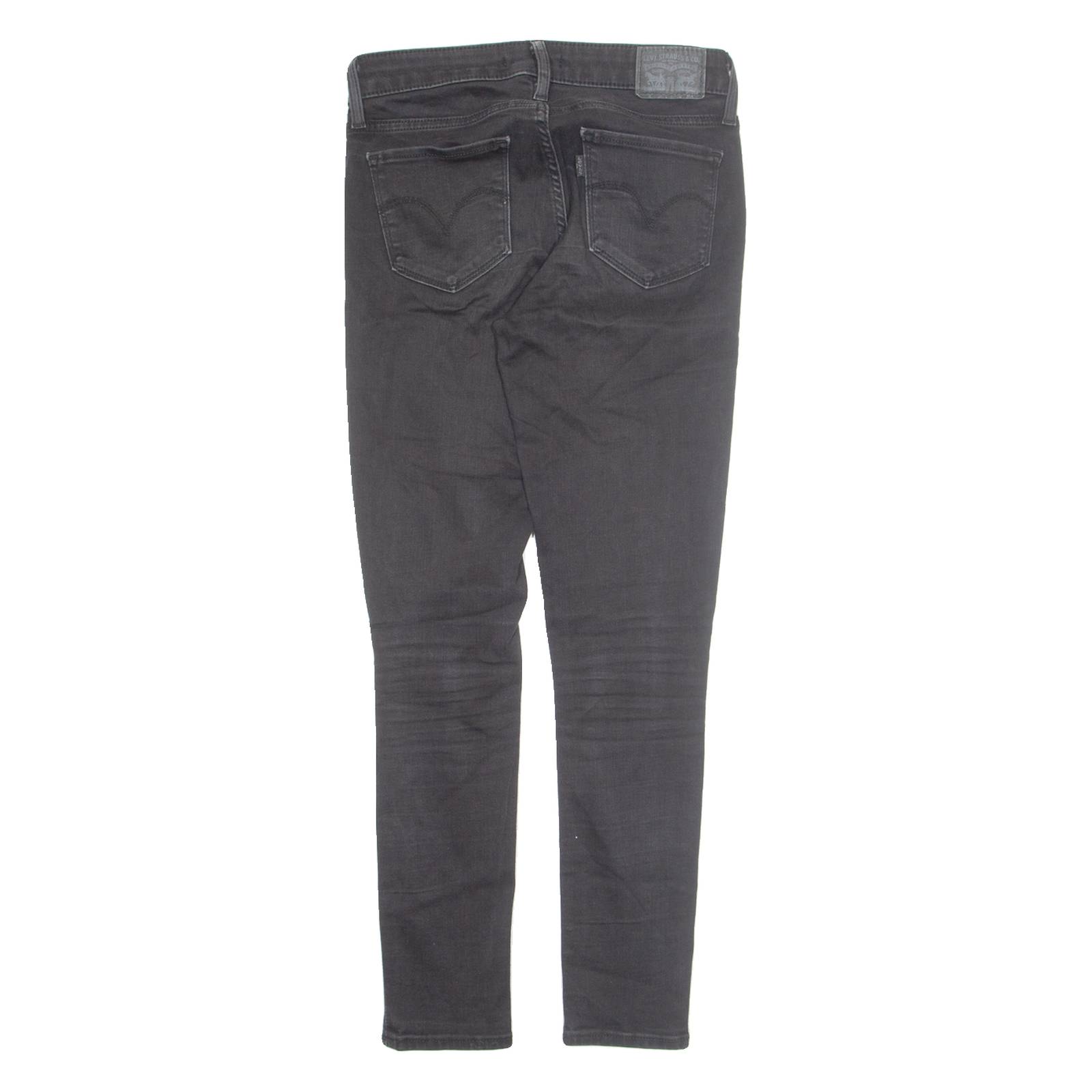 LEVI'S 711 Skinny Womens Jeans Black Regular Skinny W25 L25