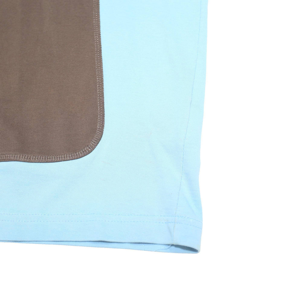 KAPPA Mens Brown & Blue Cotton Short Sleeve Polo Shirt L Italy Crest Logo