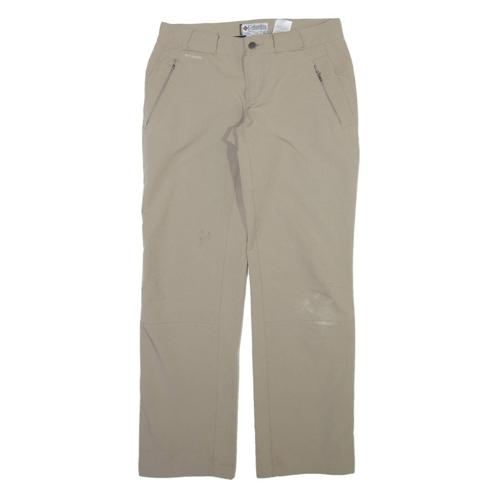 COLUMBIA Womens Trousers Beige Regular Bootcut W31 L31