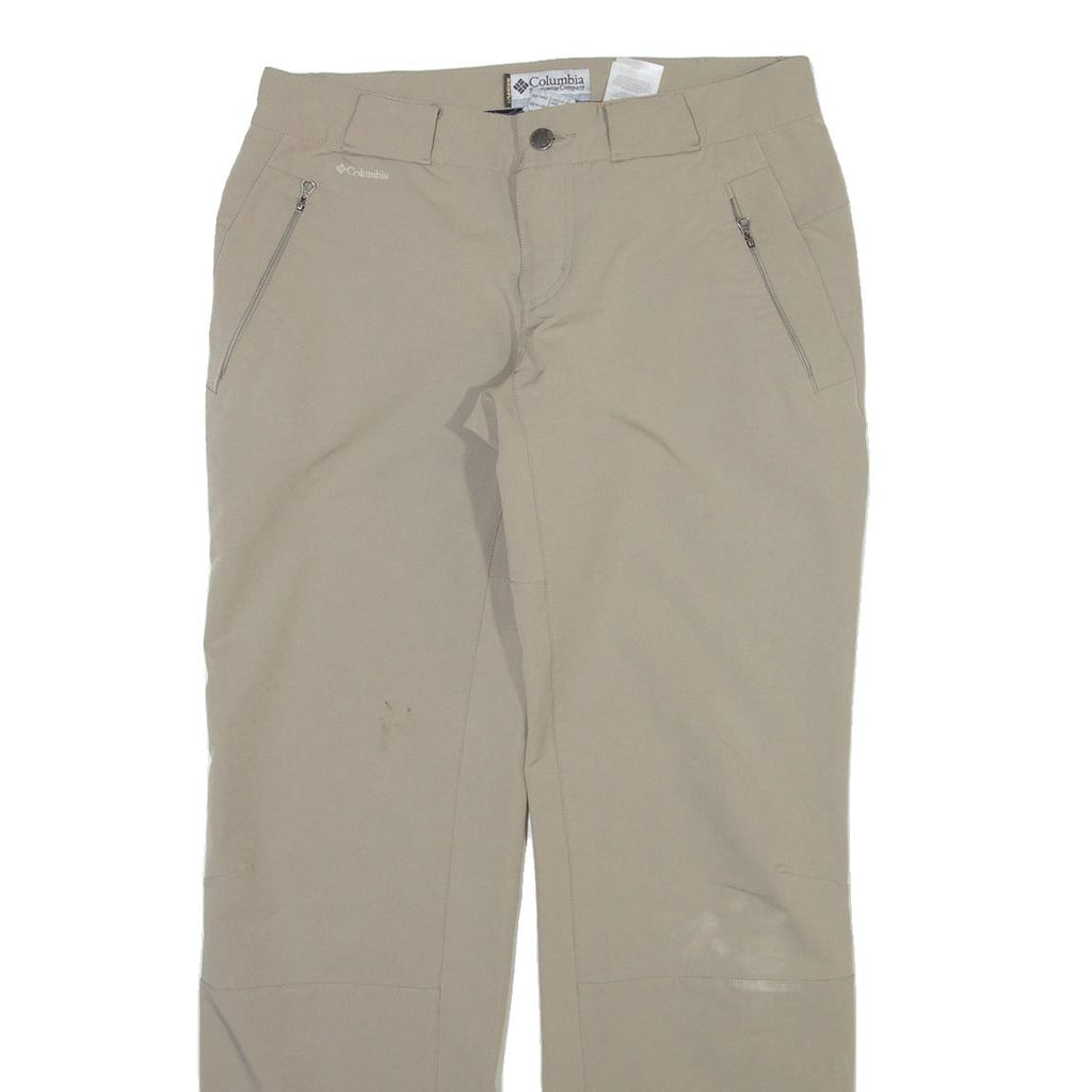 COLUMBIA Womens Trousers Beige Regular Bootcut W31 L31