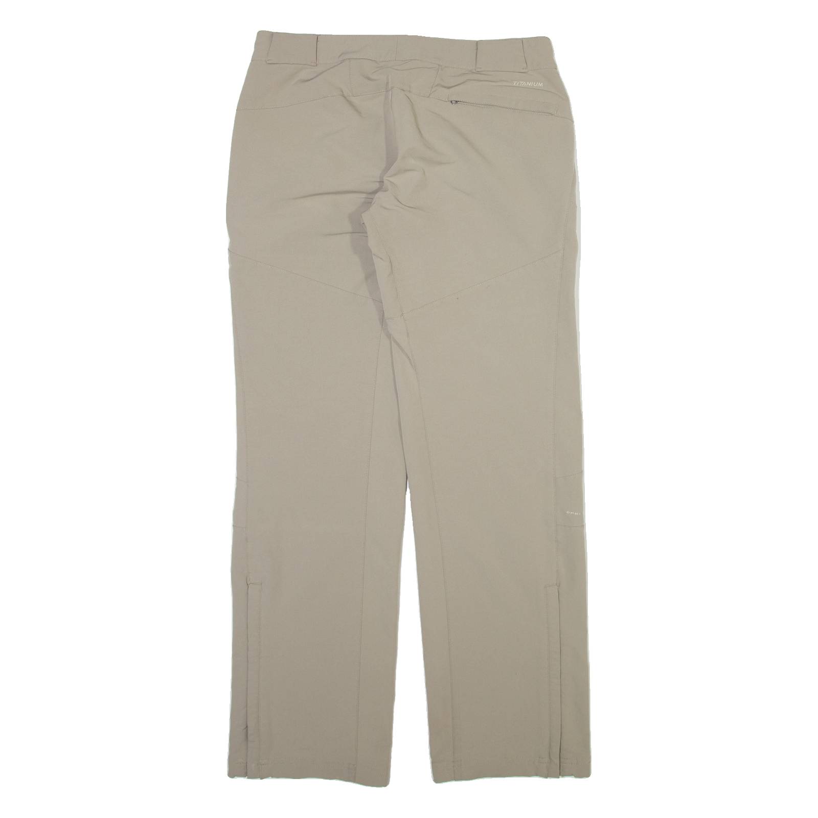 COLUMBIA Womens Trousers Beige Regular Bootcut W31 L31