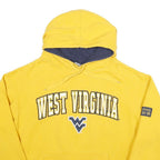 COLOSSEUM Mens Yellow West Virginia Hoodie L Casual Cotton Blend Pullover