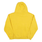COLOSSEUM Mens Yellow West Virginia Hoodie L Casual Cotton Blend Pullover