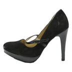 PETER KAISER Womens Mary Jane Platform Heels Black Synthetic UK 4 Elegant