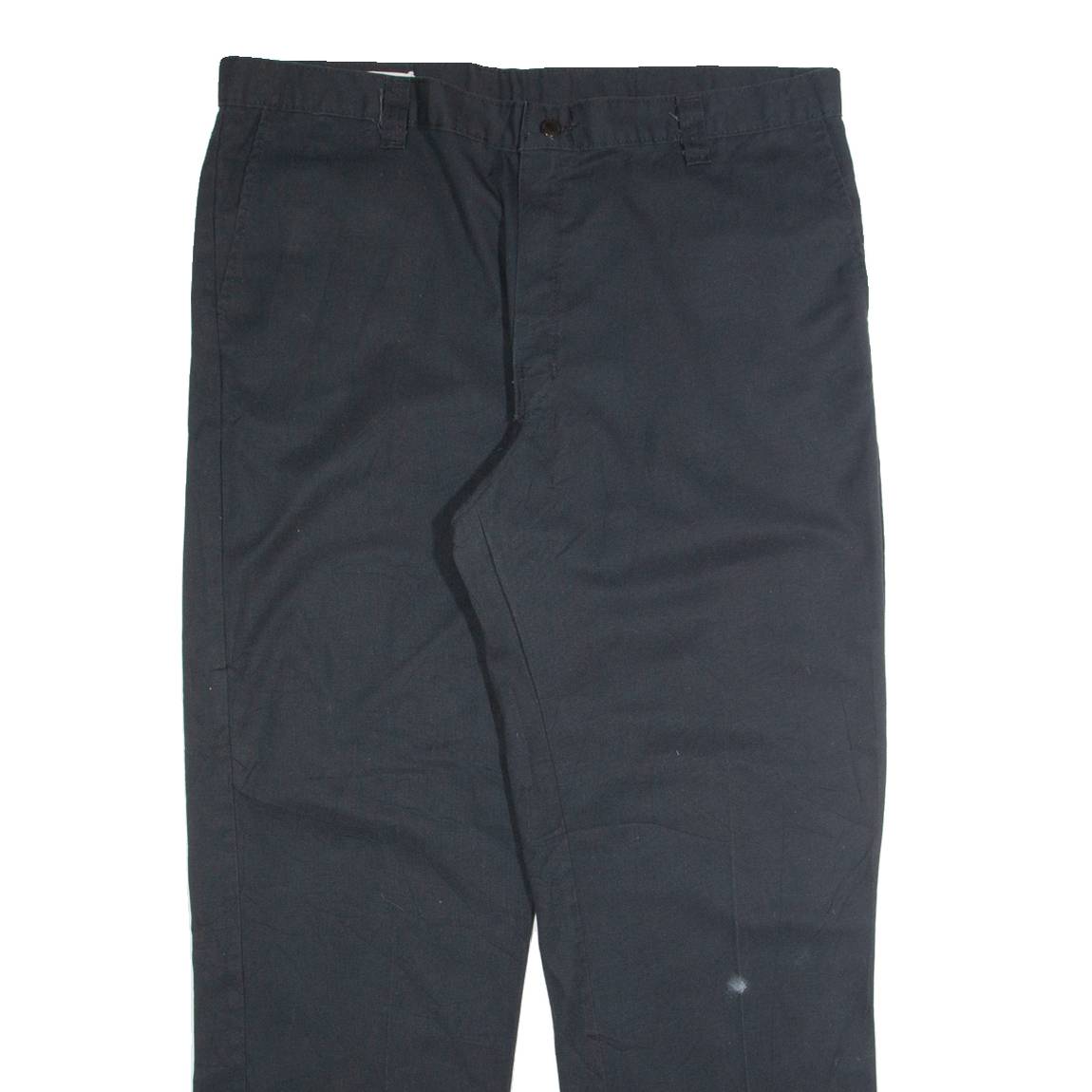 DICKIES Chino Mens Trousers Black Regular Straight W40 L32