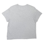 LEVI'S Womens Grey Crew Neck Short Sleeve Graphic T-Shirt M Cotton Blend Casual