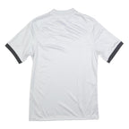 AIR JORDAN Mens White & Black PSG Graphic T-Shirt S Short Sleeve Crew Neck