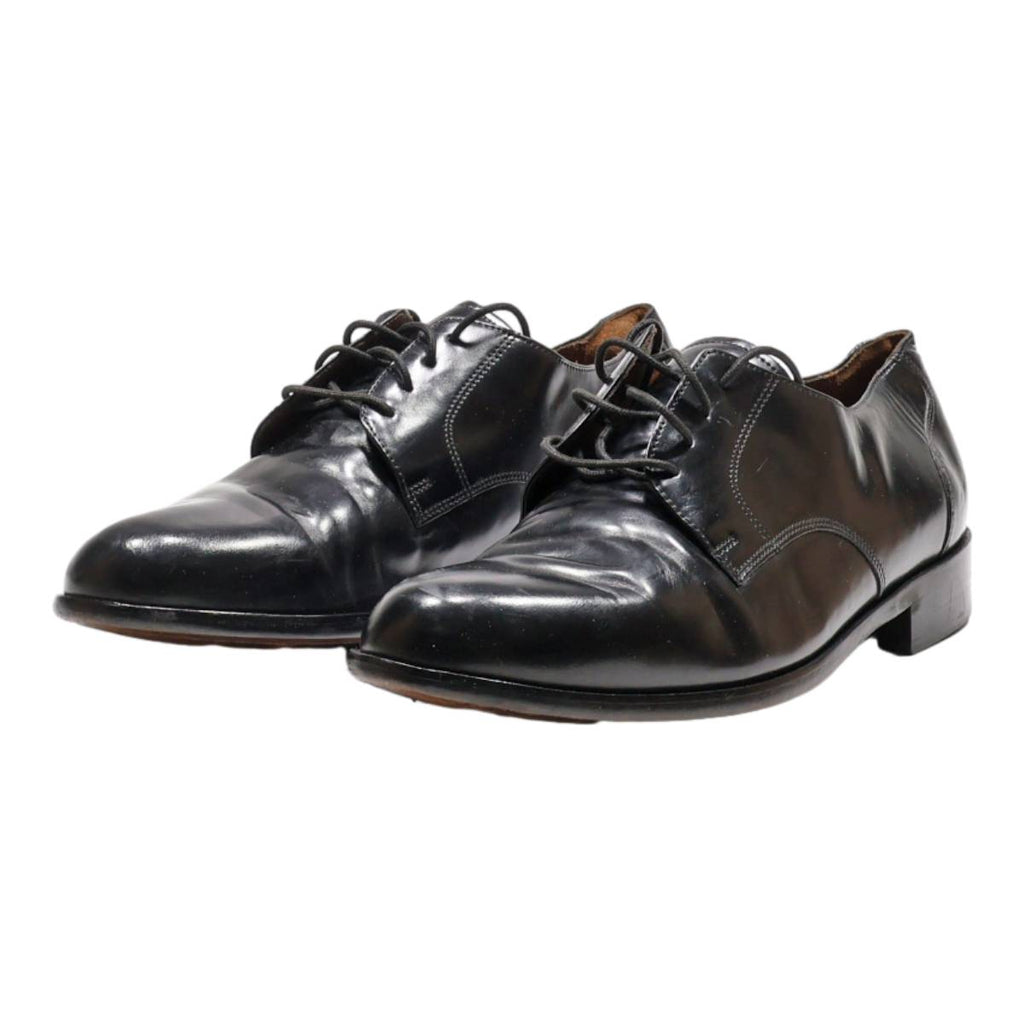 BOSTON Oxford Shoes Black Leather Mens UK 10