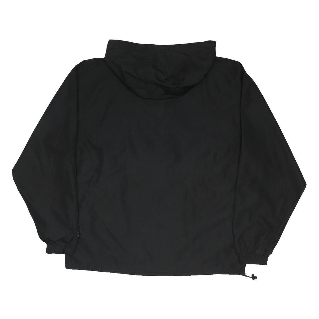 CHAMPION Mens Black Indiana Pullover Jacket M Polyester Zip Hooded Casual