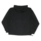 CHAMPION Mens Black Indiana Pullover Jacket M Polyester Zip Hooded Casual