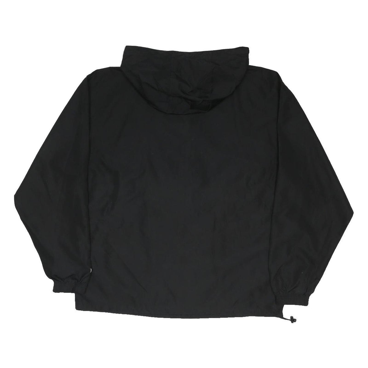 CHAMPION Mens Black Indiana Pullover Jacket M Polyester Zip Hooded Casual