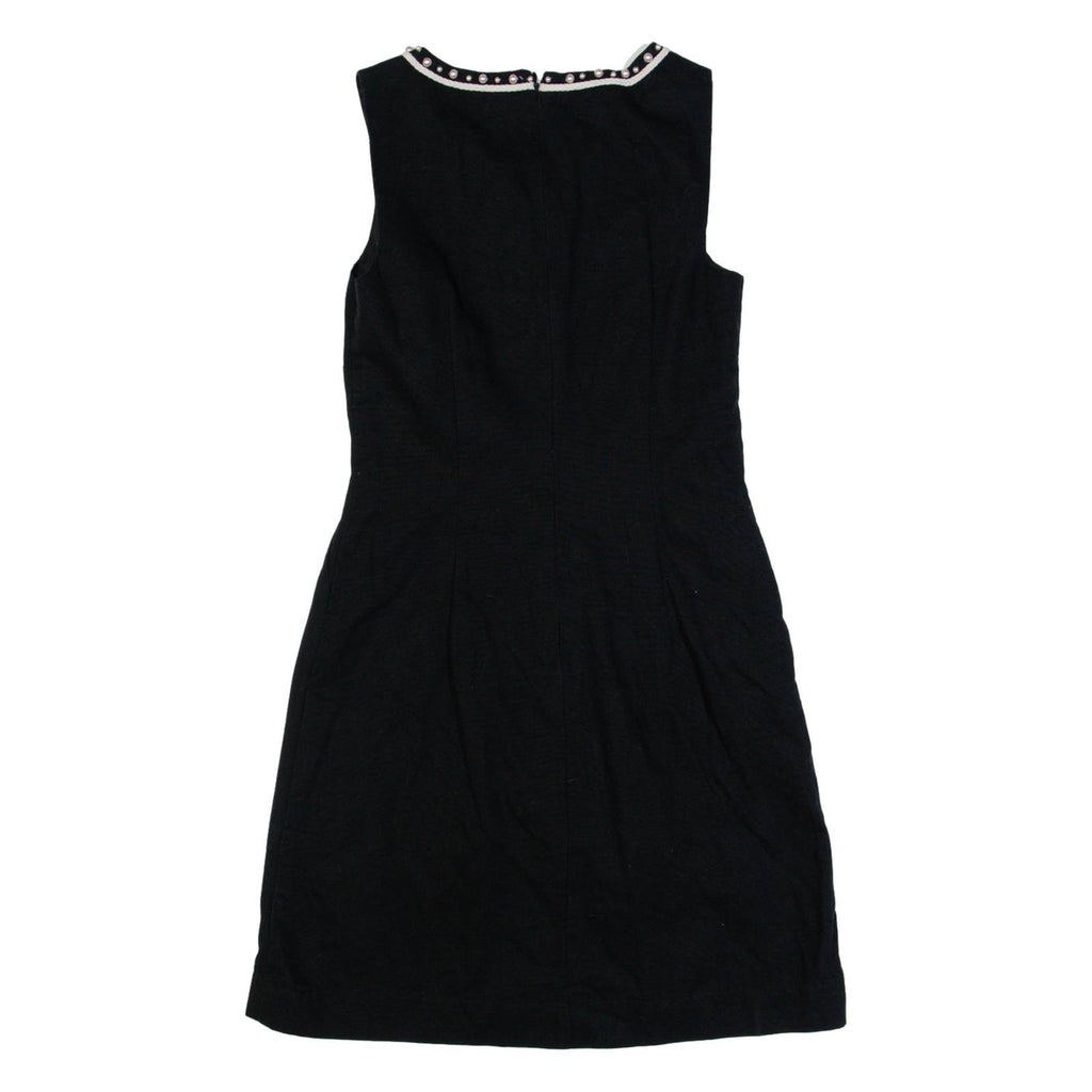 MONSOON Womens Pencil Dress Black Short Sleeve Knee Length UK 8