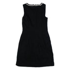MONSOON Womens Pencil Dress Black Short Sleeve Knee Length UK 8