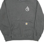 CARHARTT Mens Grey Pullover Hoodie XL Cotton Blend Casual Workwear