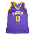 CHAMPION Lady Walkers 11 Womens Jersey Purple Sleeveless V-Neck UK 12