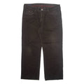 TOMMY HILFIGER Mens Trousers Brown Regular Straight W40 L29