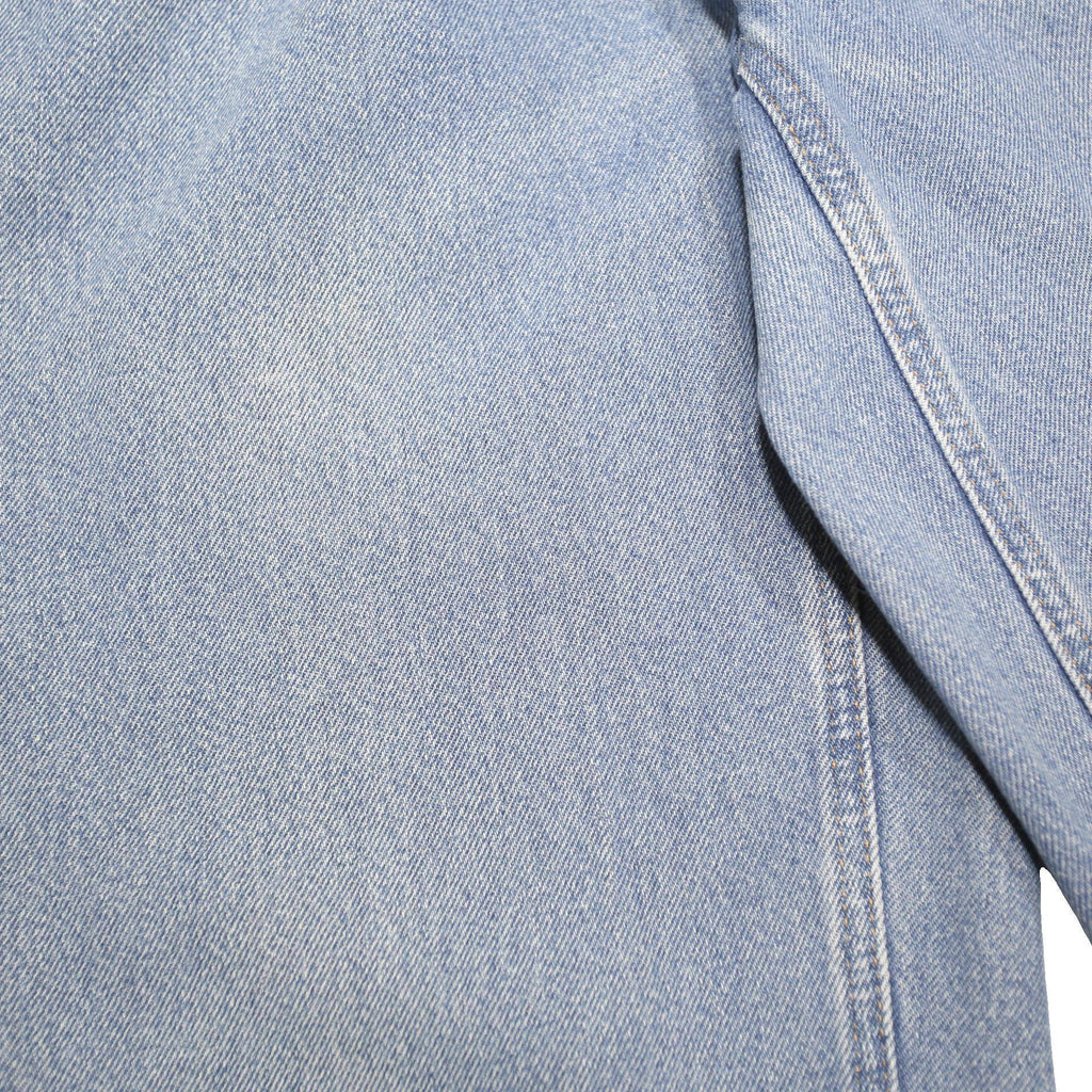 CARHARTT Mens Regular Fit Light Blue Denim Jeans W32 L33 Button Closure Classic