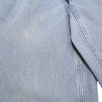 CARHARTT Mens Regular Fit Light Blue Denim Jeans W32 L33 Button Closure Classic