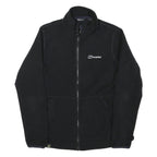 BERGHAUS Womens Black Jacket M Polyester Blend Zip Fleece Outdoor Casual