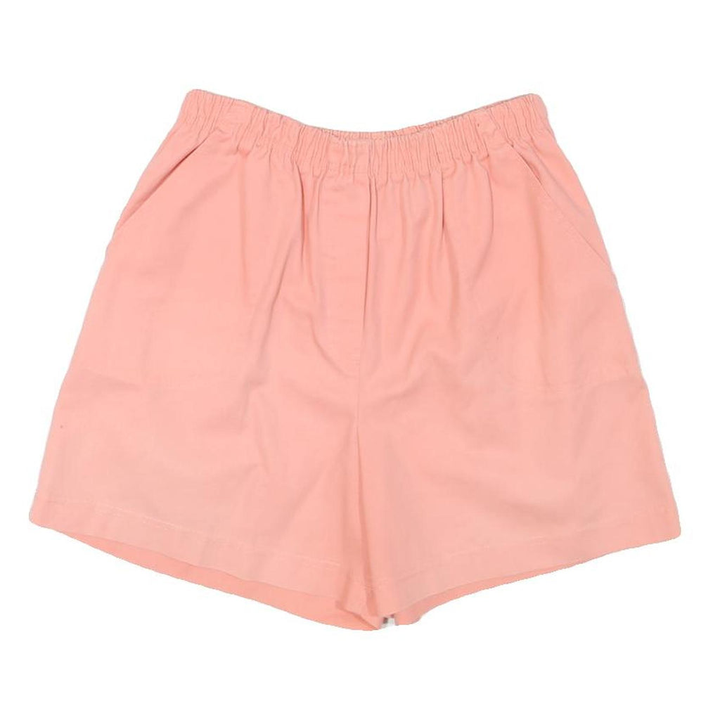 CABIN CREEK Womens Shorts Pink Casual M W26 Lightweight Cotton Blend